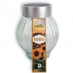 Solarna sveča Dionizij v steklu 1000 dni